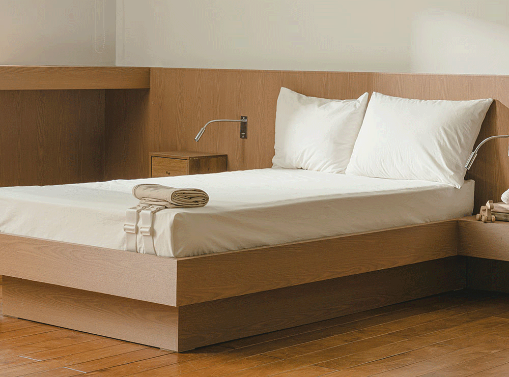 아기 침대 가드 실제 사용 예시 - 낙상방지 가드, 범퍼쿠션