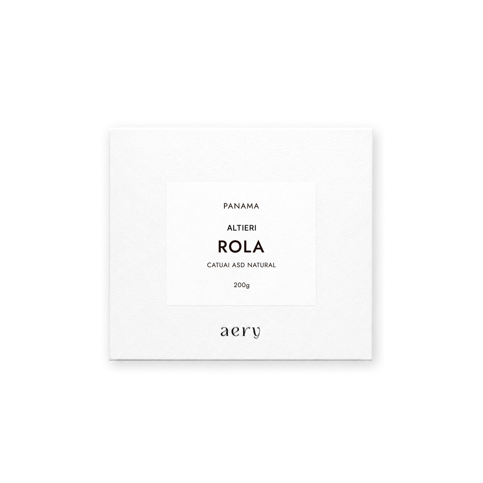 Panama Altieri ROLA Catuai ASD Natural