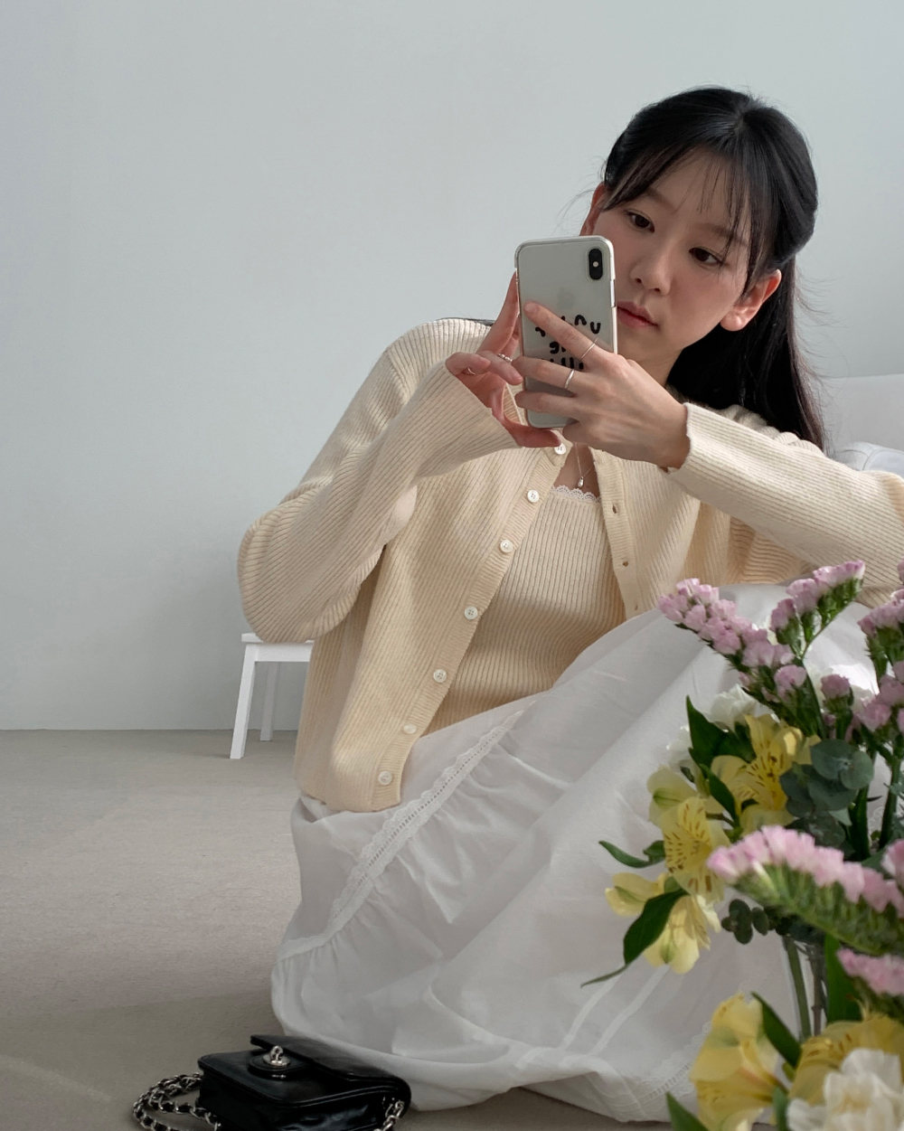 [300장돌파/바로배송🤍] lovin white long skirt (1color) 상세 이미지 30