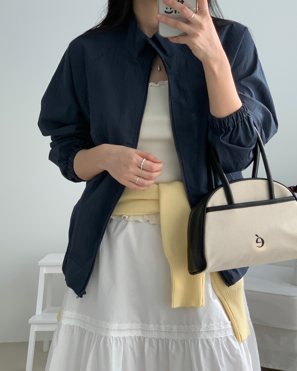 [300장돌파/바로배송🤍] lovin white long skirt (1color) 상세 이미지 13