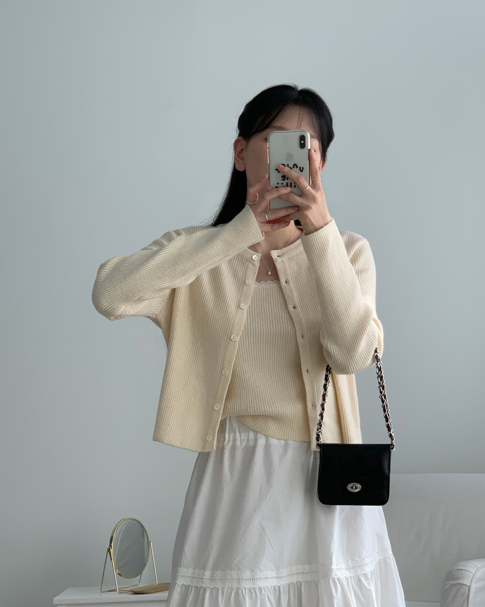 [300장돌파/바로배송🤍] lovin white long skirt (1color) 상세 이미지 25