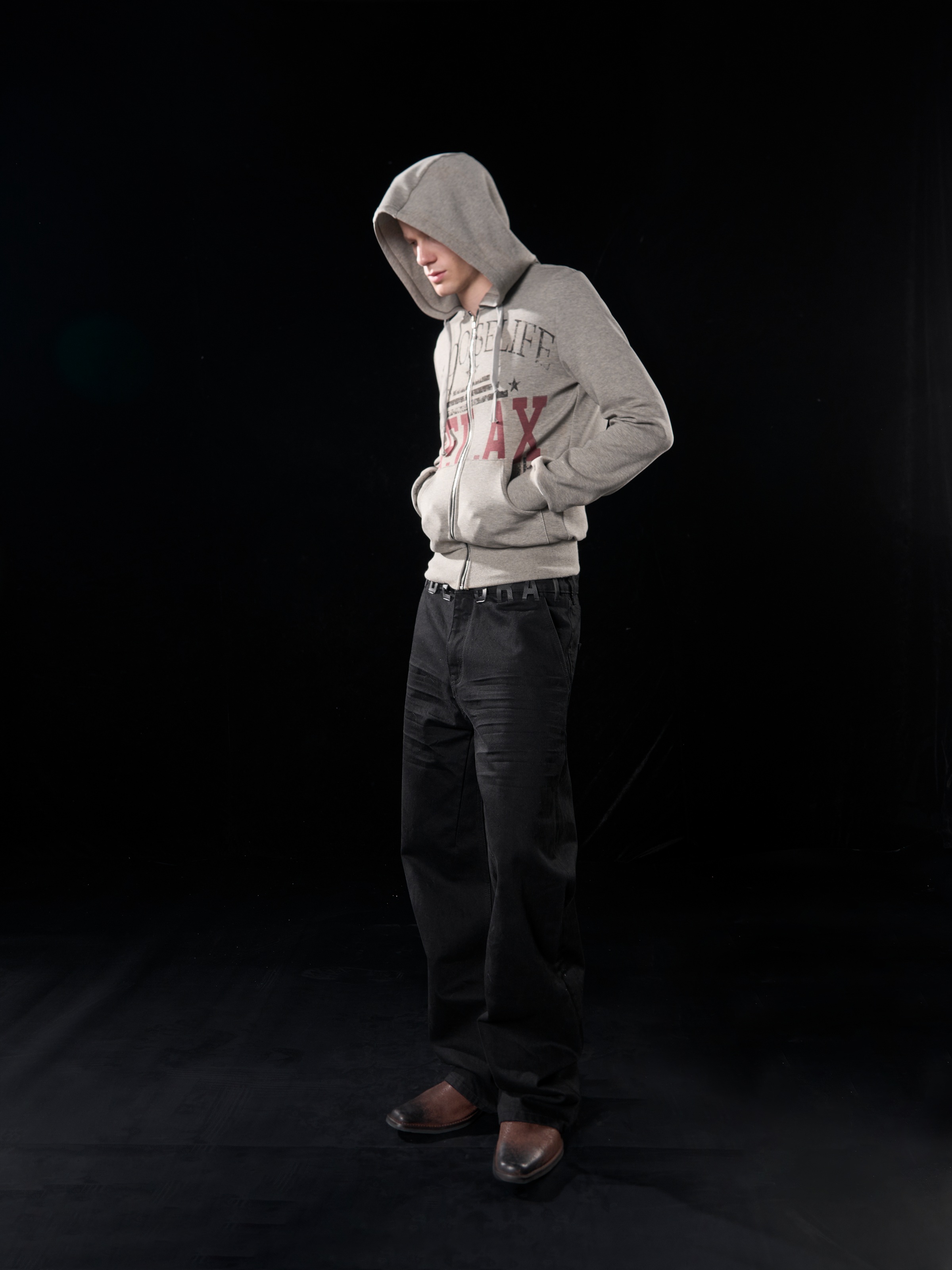 Kirr | YOUTHMAL FUNCTION Crop Zip-Up Hoodie