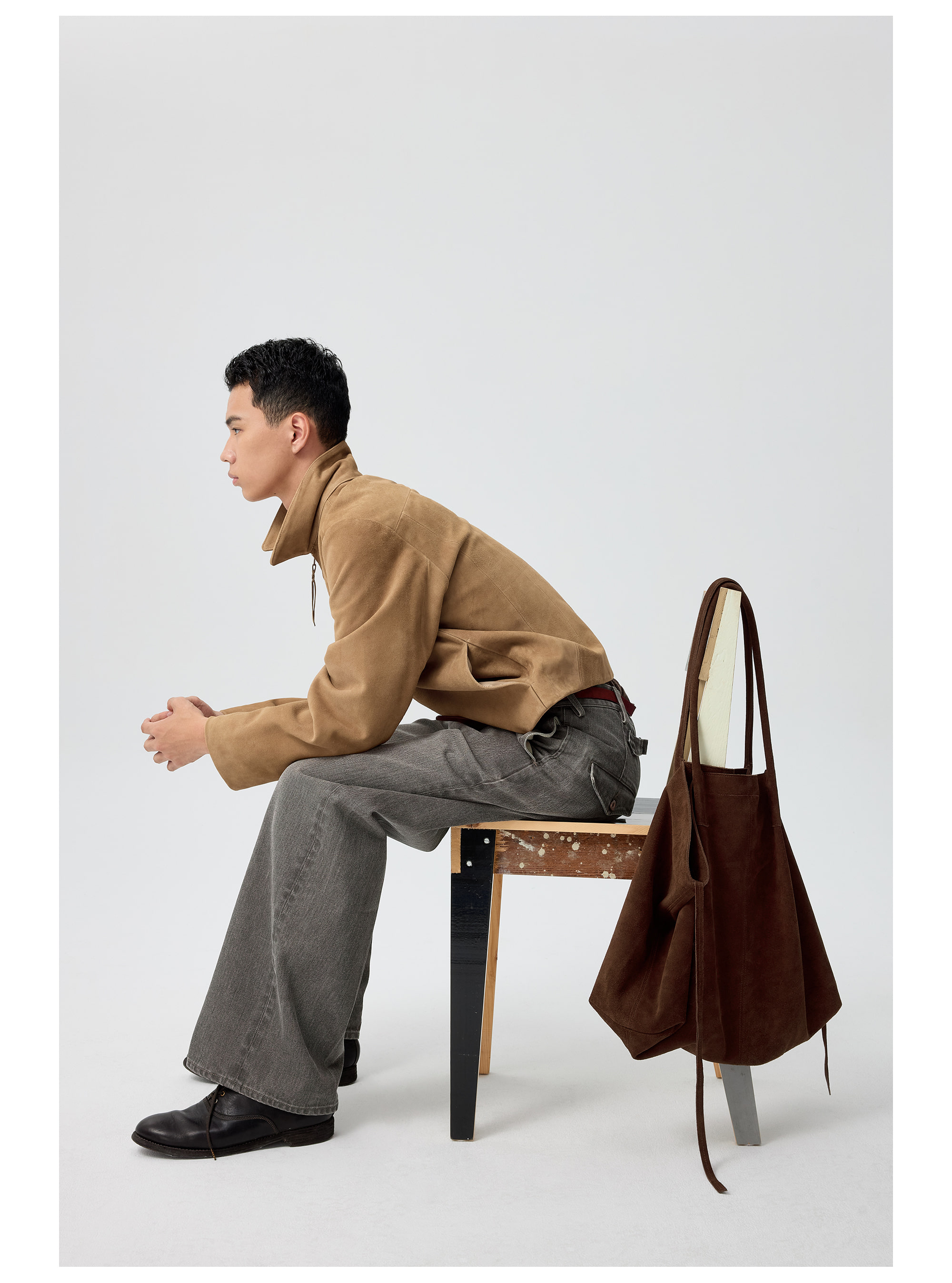 Kirr | Simple Project Slouchy Suede Tote