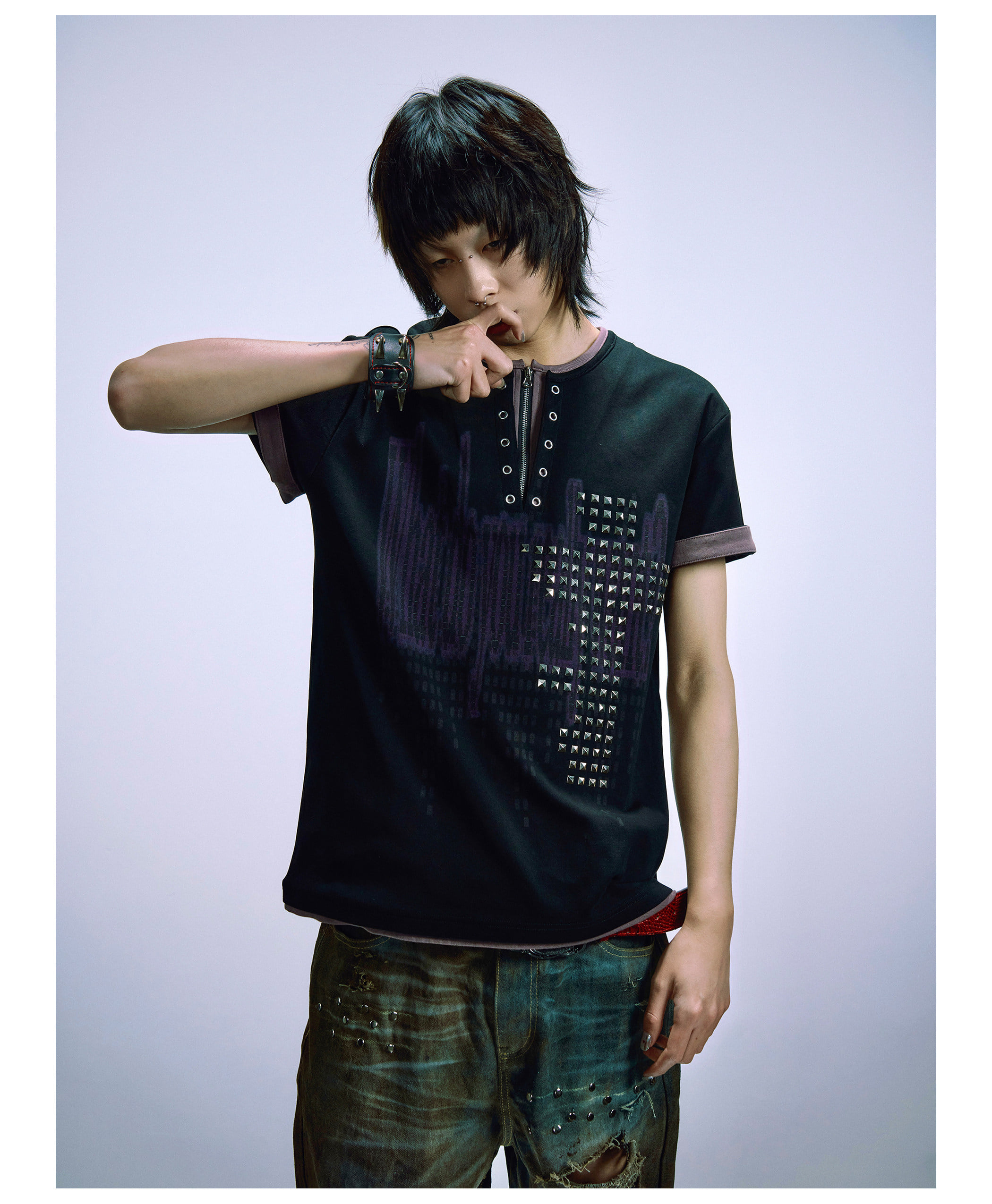 Kirr | YOUTHMAL FUNCTION Crop Zip-Up Hoodie
