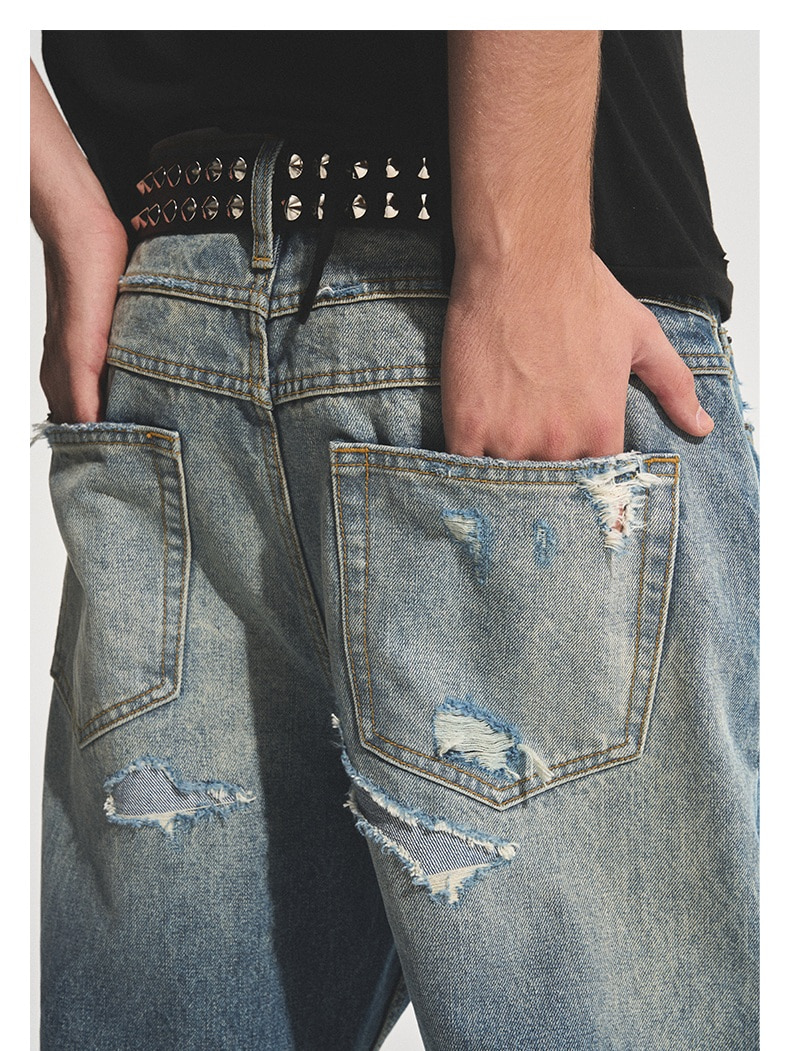 bastard デニム Kirr | Bastard ANNIHILATED REMADE JEANS