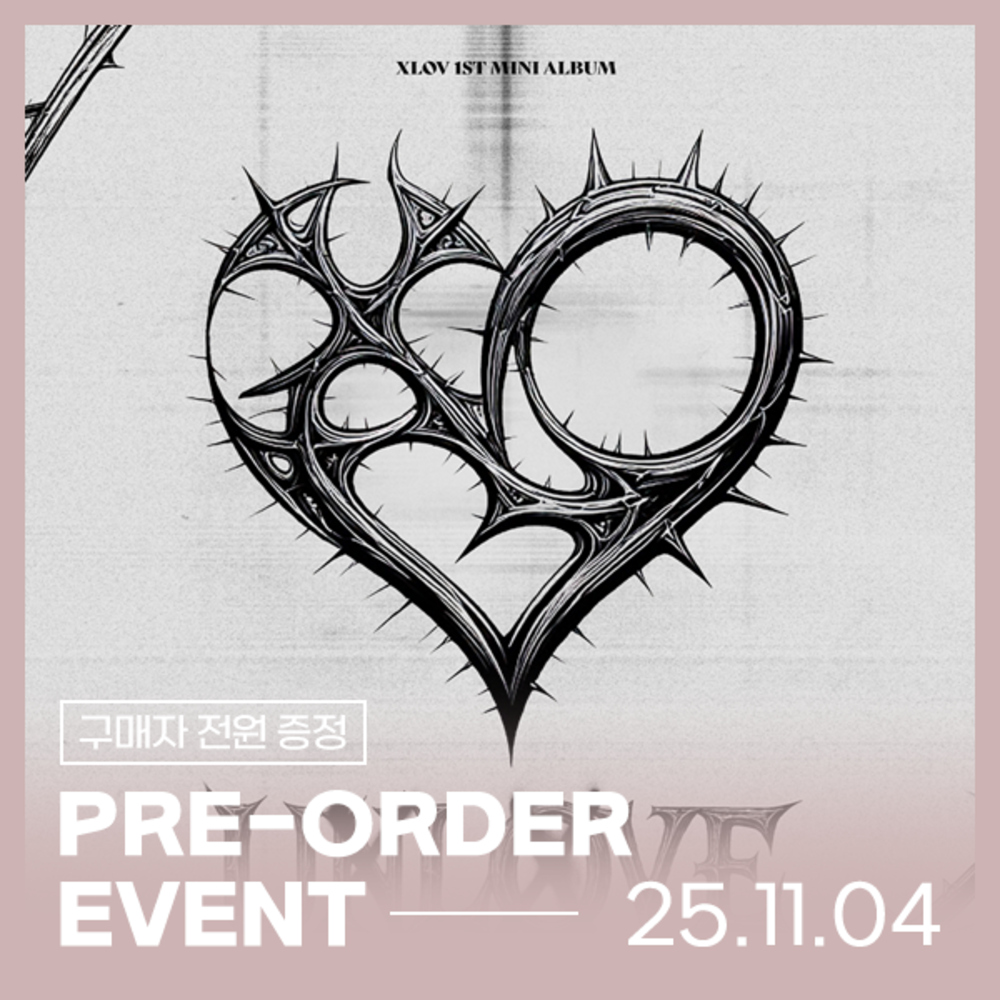 [11/04 PRE-ORDER EVENT] XLOV 1st Mini Album [ UNLOVE ] (랜덤 ver.)-thumbnail
