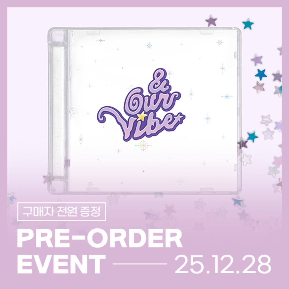 [12/28 PRE-ORDER EVENT] SAY MY NAME (세이 마이 네임) - 3RD EP ALBUM [&Our Vibe] (Hype vibe ver.)-thumbnail