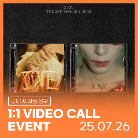 [07/26 1:1 VIDEO CALL EVENT] XLOV 2nd Single [I ONE] (랜덤)-thumbnail