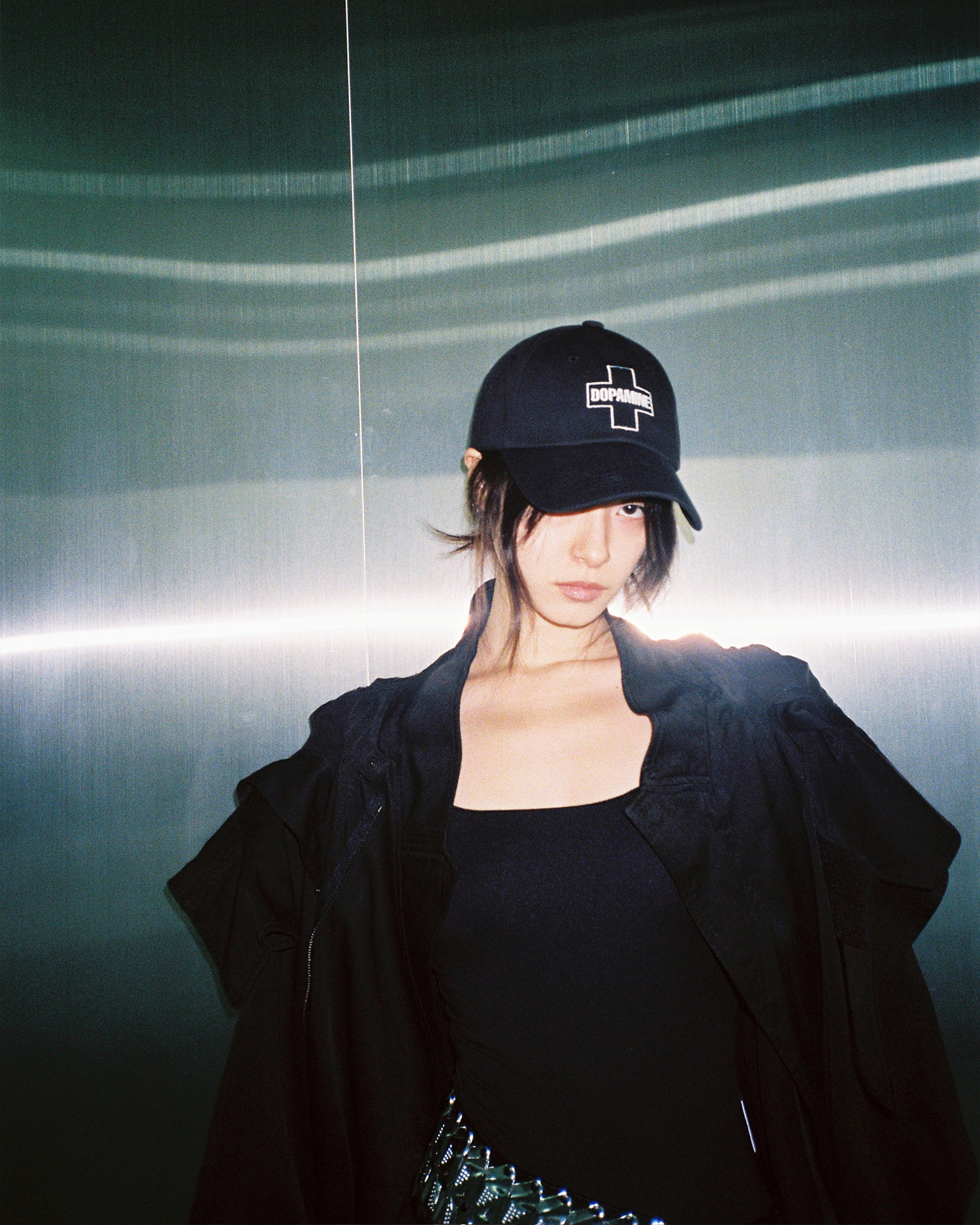 【韓国 twentyeight】Twenty Eight Dopamine cap [Black] Twenty Eight Dopamine cap [Black] - 감도 깊은 취향 셀렉트샵 29CM