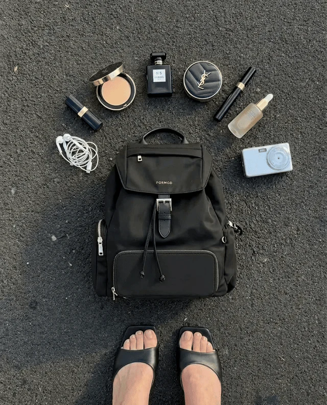 Nylon Backpack — styling photograph 5