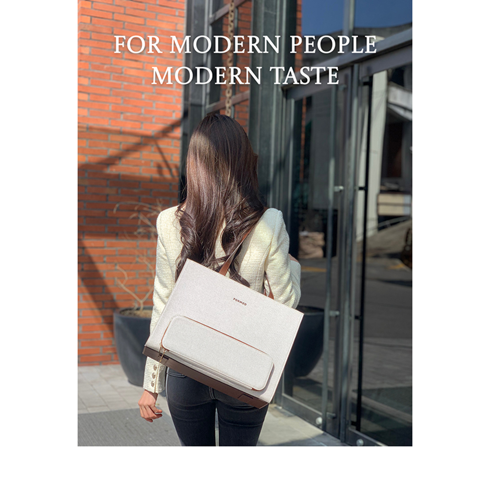Canvas Shopper Bag — styling photograph 2
