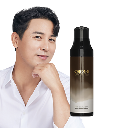 청담스타일 포레스트 블랙체인지 샴푸 200ml 자연갈색