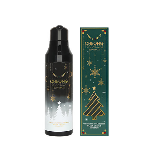Cheongdam Style Forest Black Change Shampoo Gold Label 200ml Black Brown Holiday Edition