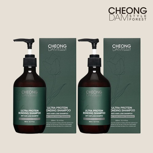 Cheongdam Style Forest Ultra Protein Bonding Shampoo 300 ml x 2 bottles