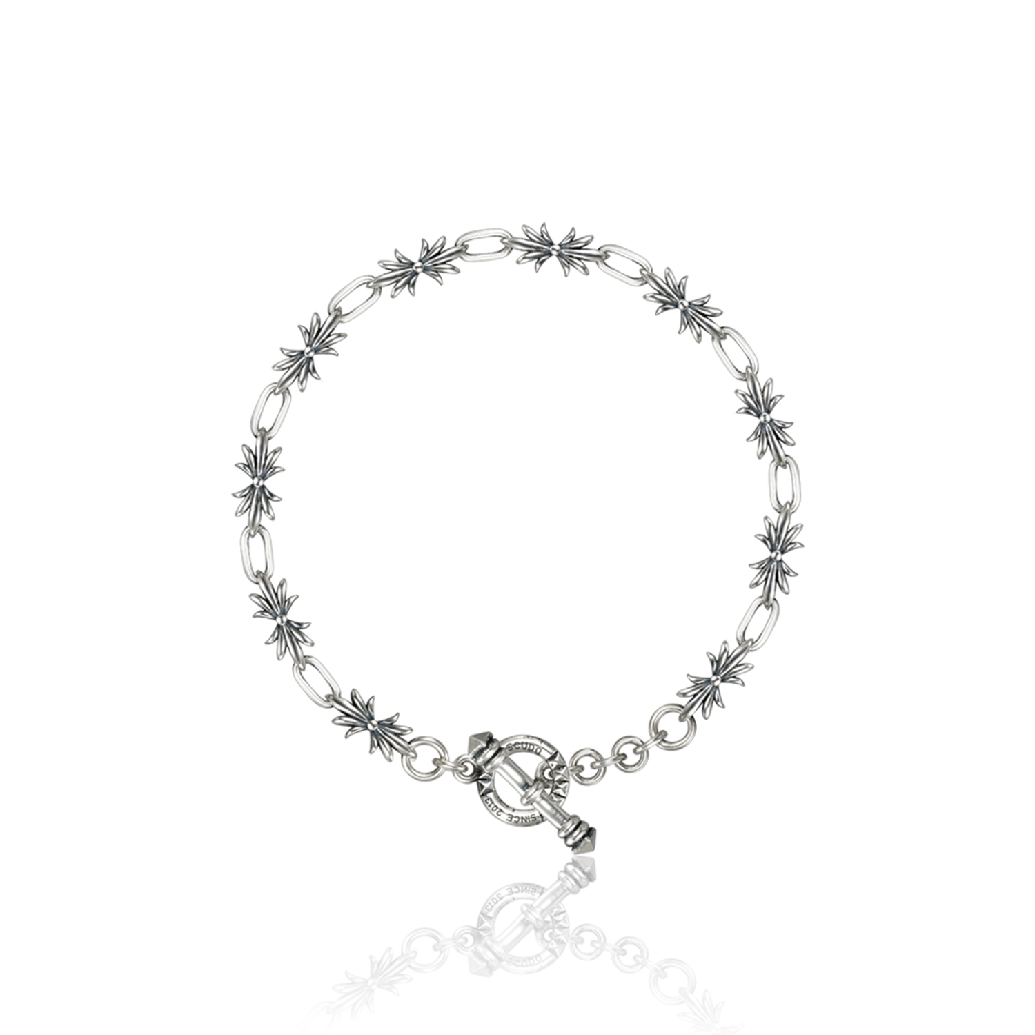 ブレスレット SCUDO bay tree bracelet half chain SBN.22S15 GARDEN - GARDEN - SCUDO