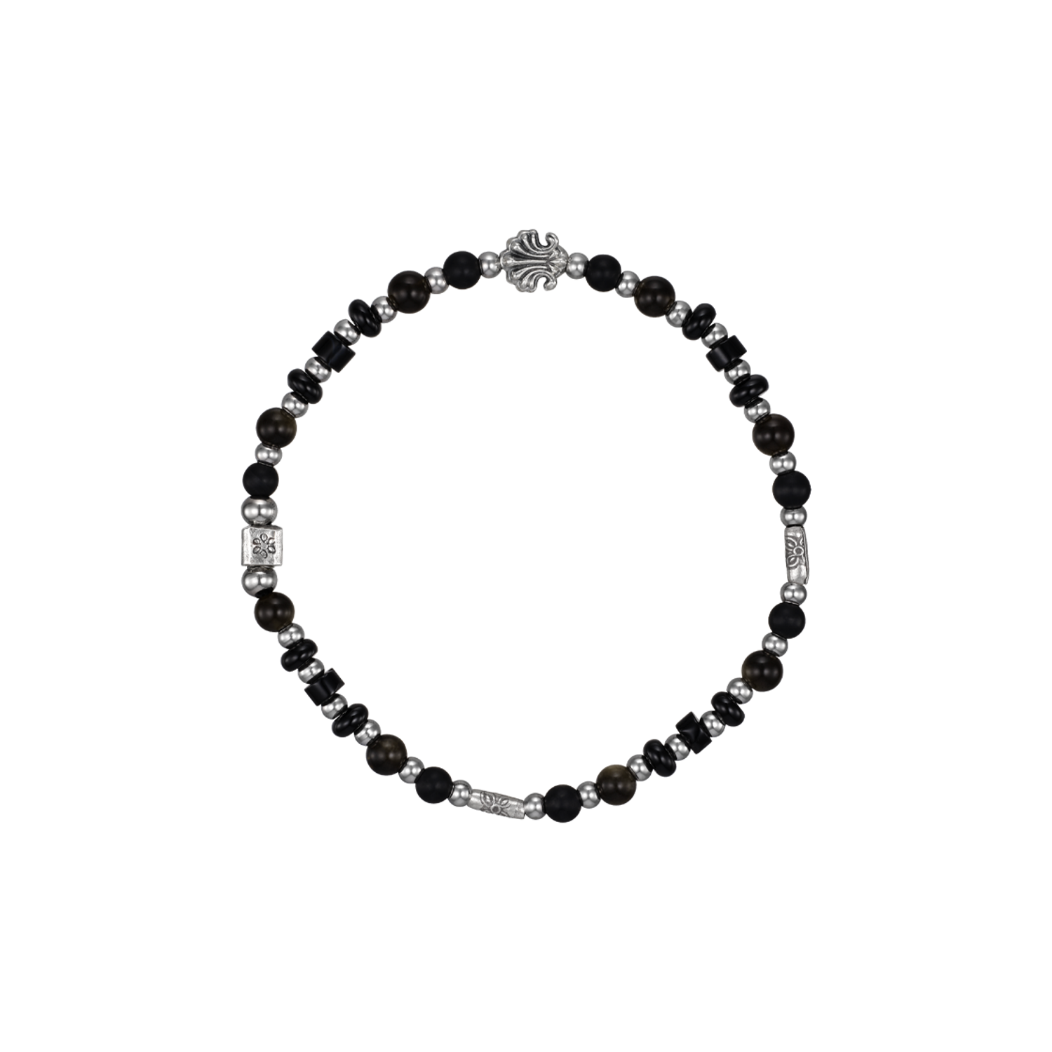 [SCUDO] 25SS-Shell Obsidian Karen Beads ブレスレット 스쿠도 쉘 옵시디언 카렌 비즈 브레슬릿 | SCUDO | KREAM