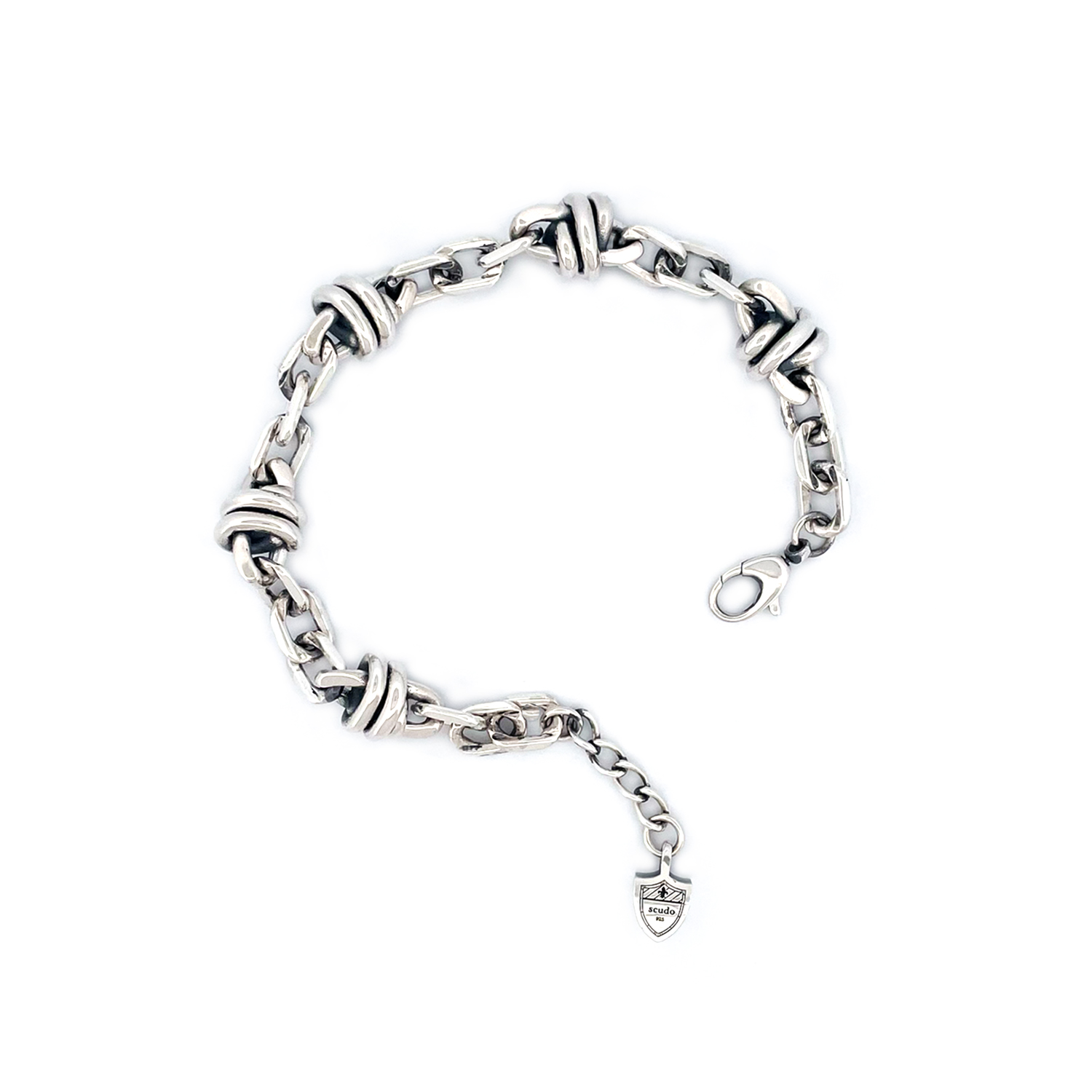 ブレスレット SCUDO knit twist bracelet SBN. 22ft 002 SBN. 22ft 002 knit twist bracelet - 스쿠도 SCUDO