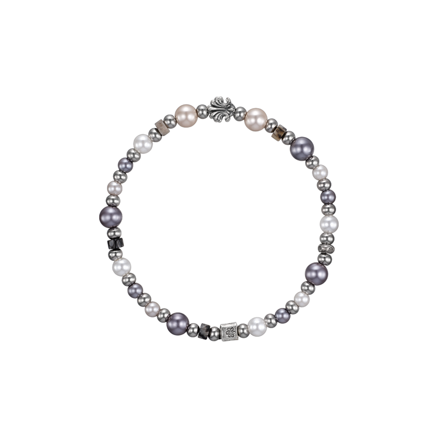 ブレスレット SCUDO White Pearl Sea Star Beads サンク/ 39 SunKu / 39 | STAR BEADS BRACELET SV STAR BEADS