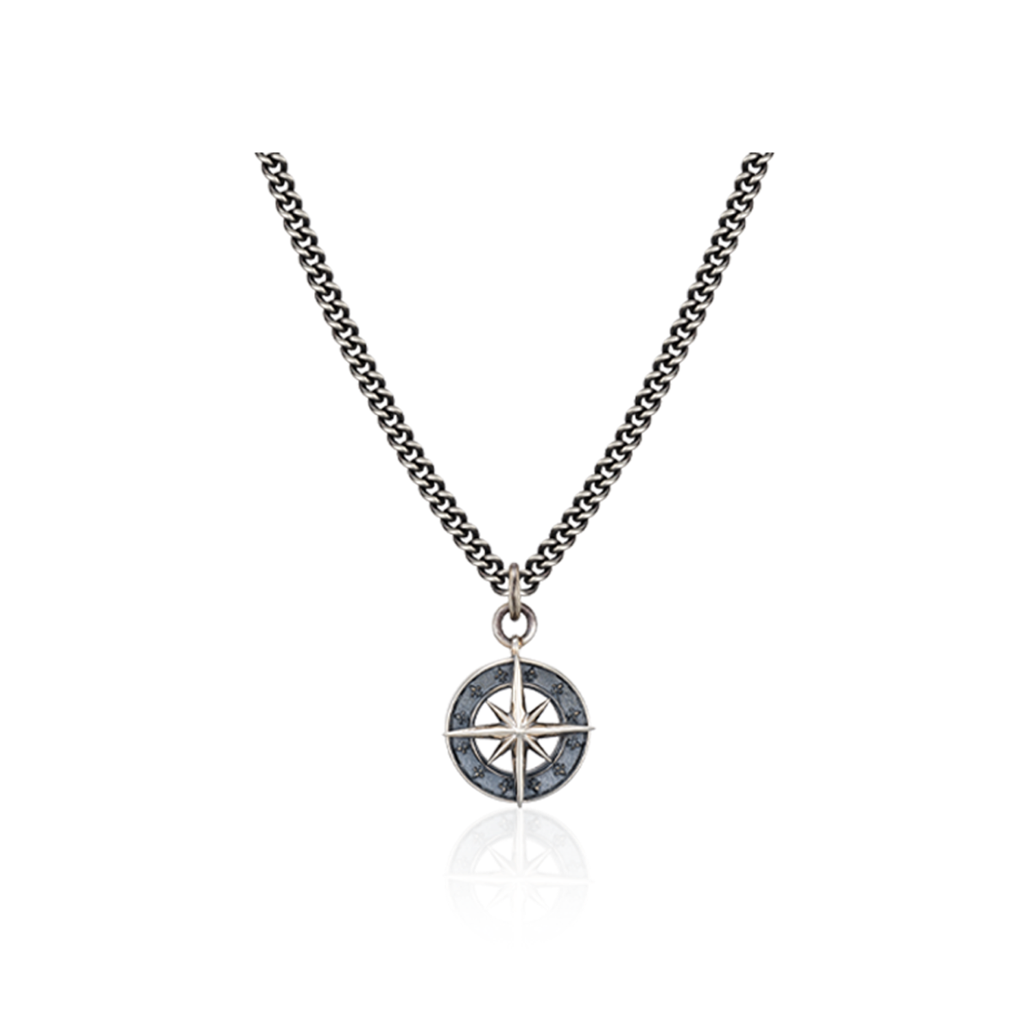 [Scudo]韓国 Necklace★Vintage Compass Point SLN.112 Scudo Vintage Compass Point Necklace - SCUDO