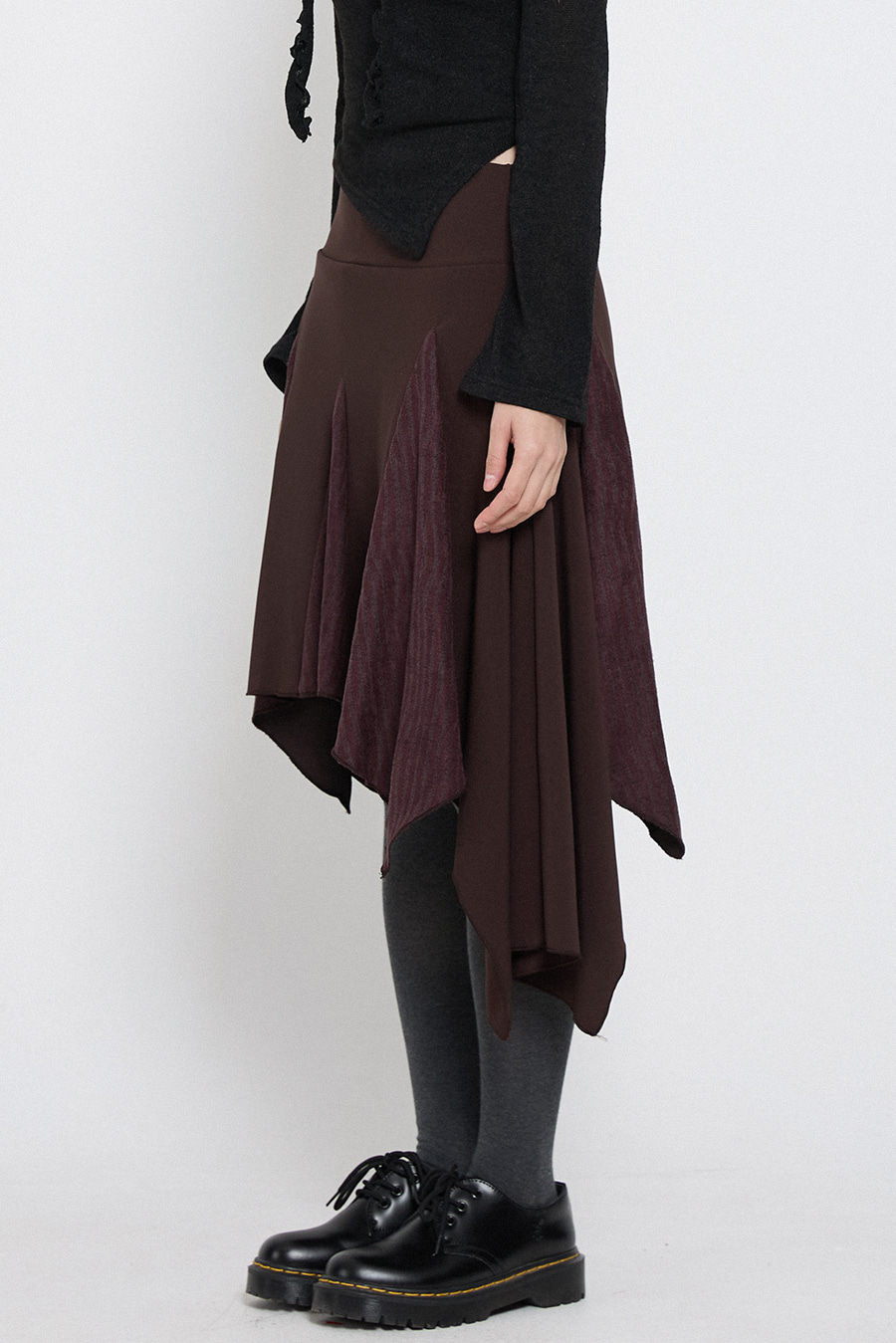 언밸런스 스커트