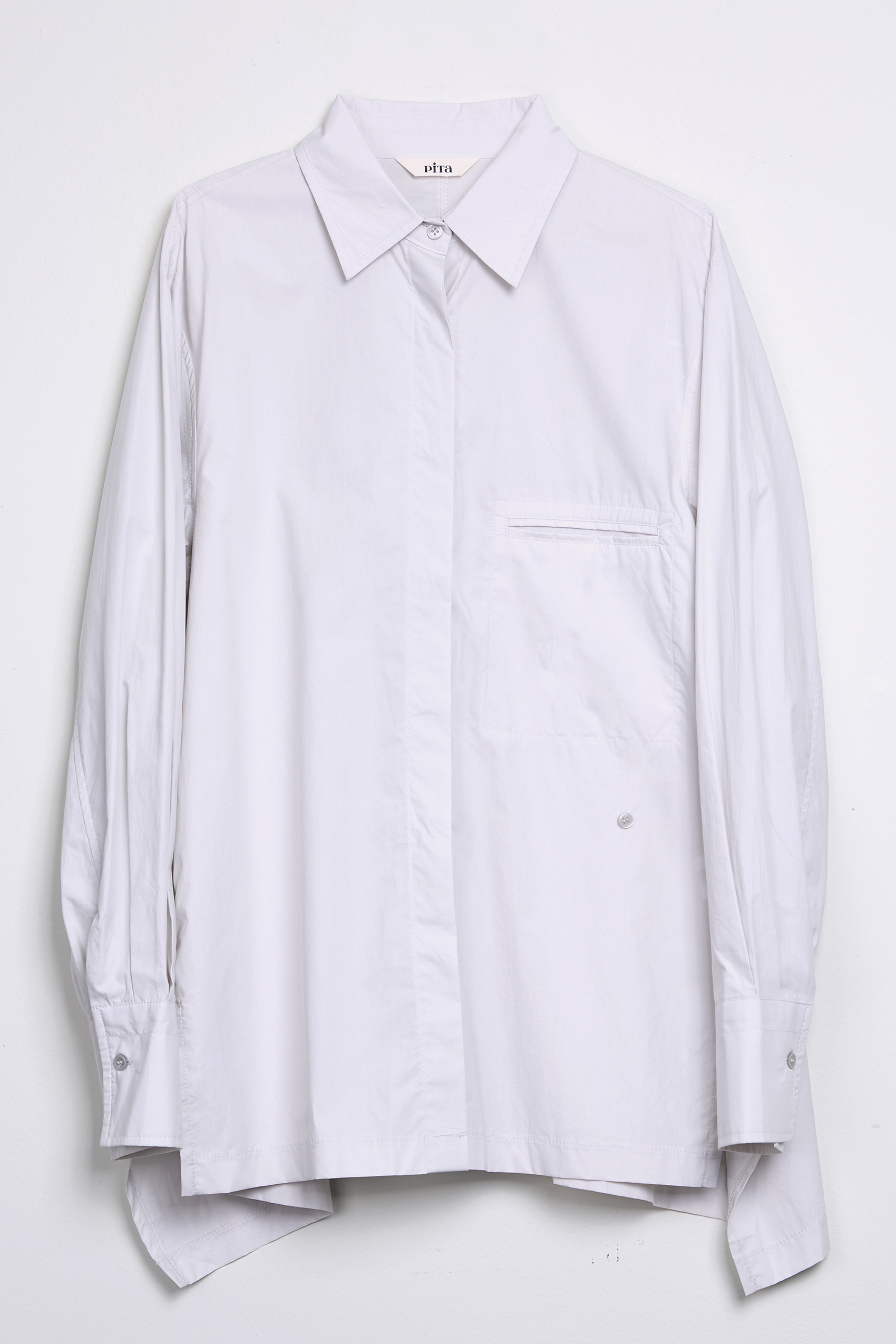 투웨이 루즈 셔츠 (BLUE GRAY)