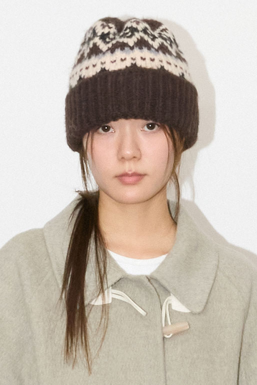 NORDIC KNIT BEANIE