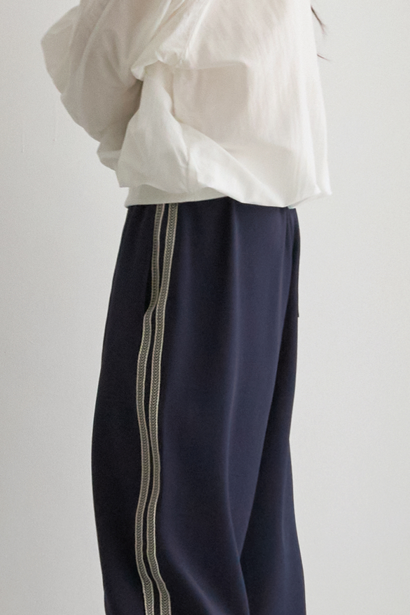(기모)TRACK LINE PANTS