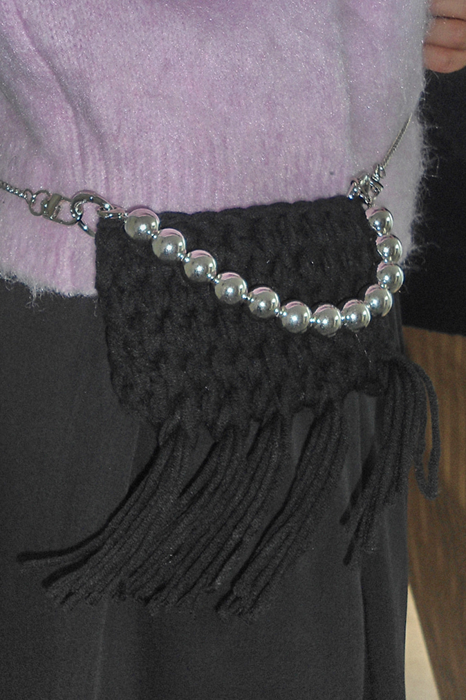 FRINGE CABLE MINI BAG