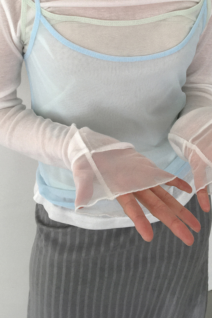 LAYERED SHEER LONG SLEEVE