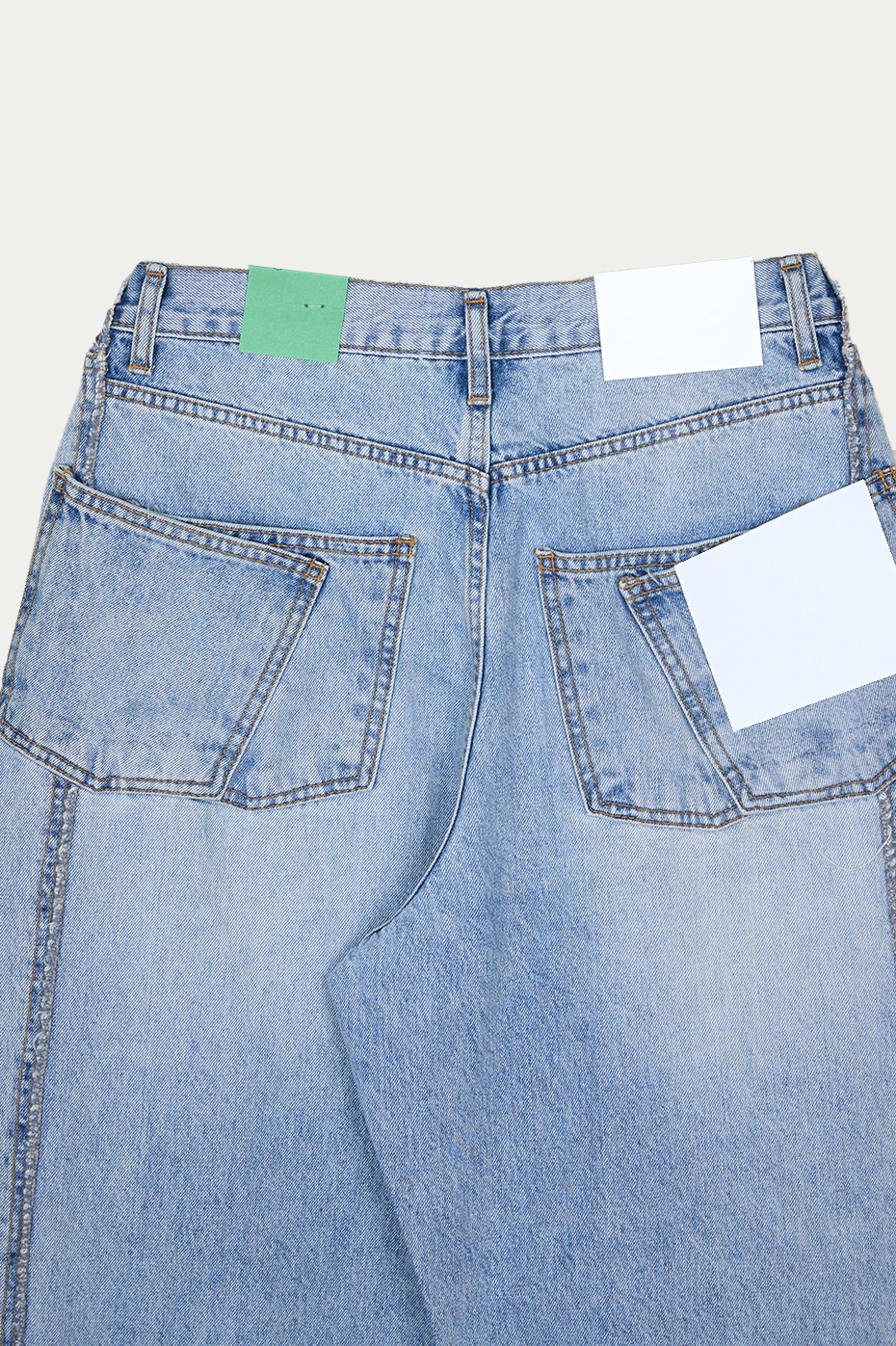 DOUBLE POCKET P-DENIM