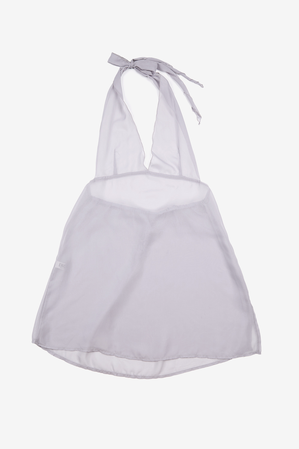 CHIFFON HALTER DRESS