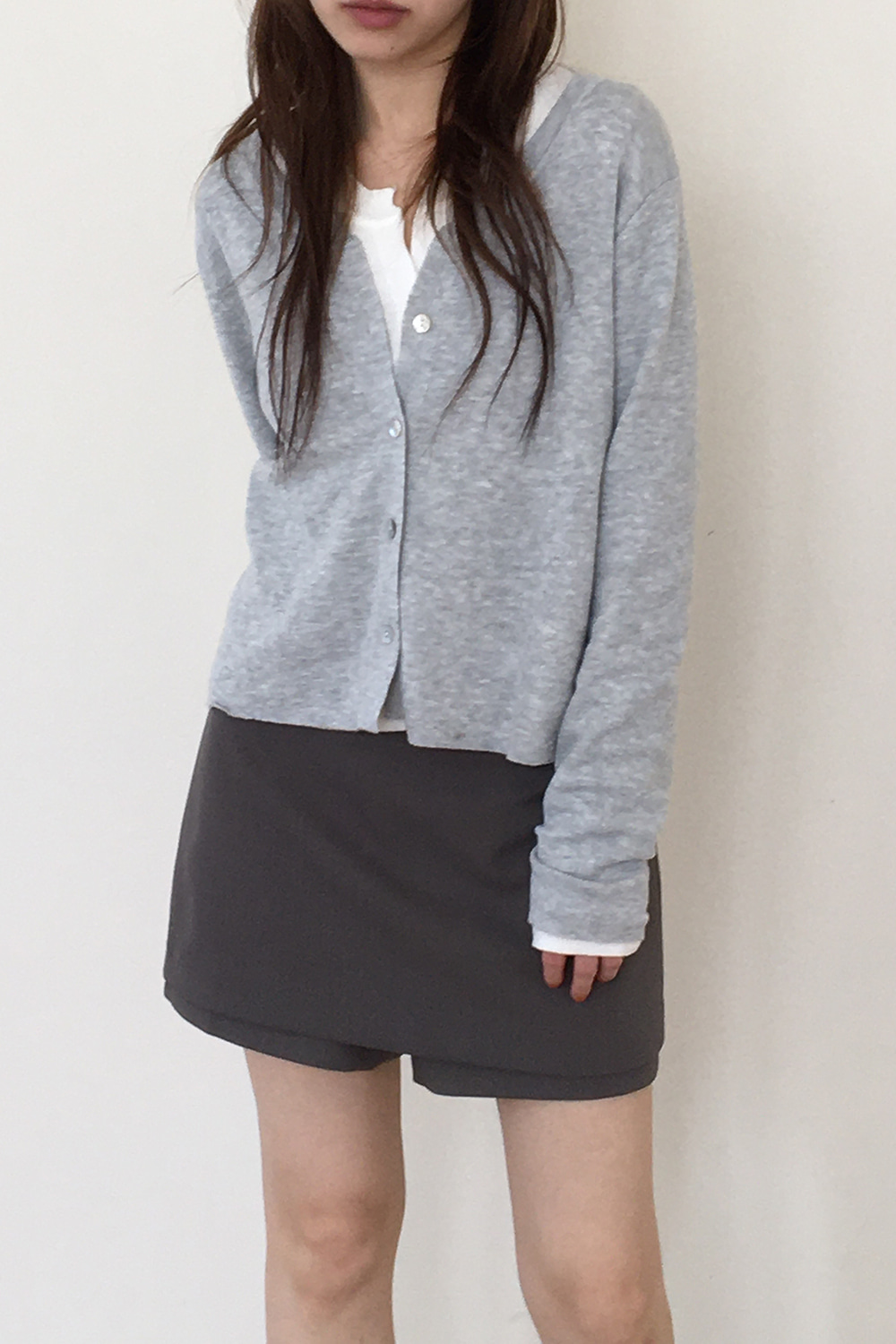 SOFT  LAYERED CARDIGAN