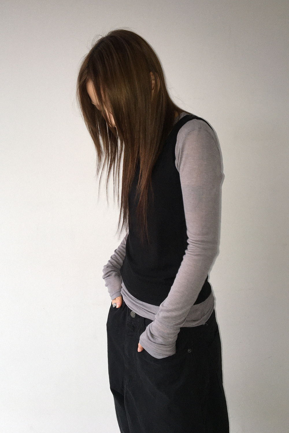 ROUND SEAM LONGSLEEVE TEE