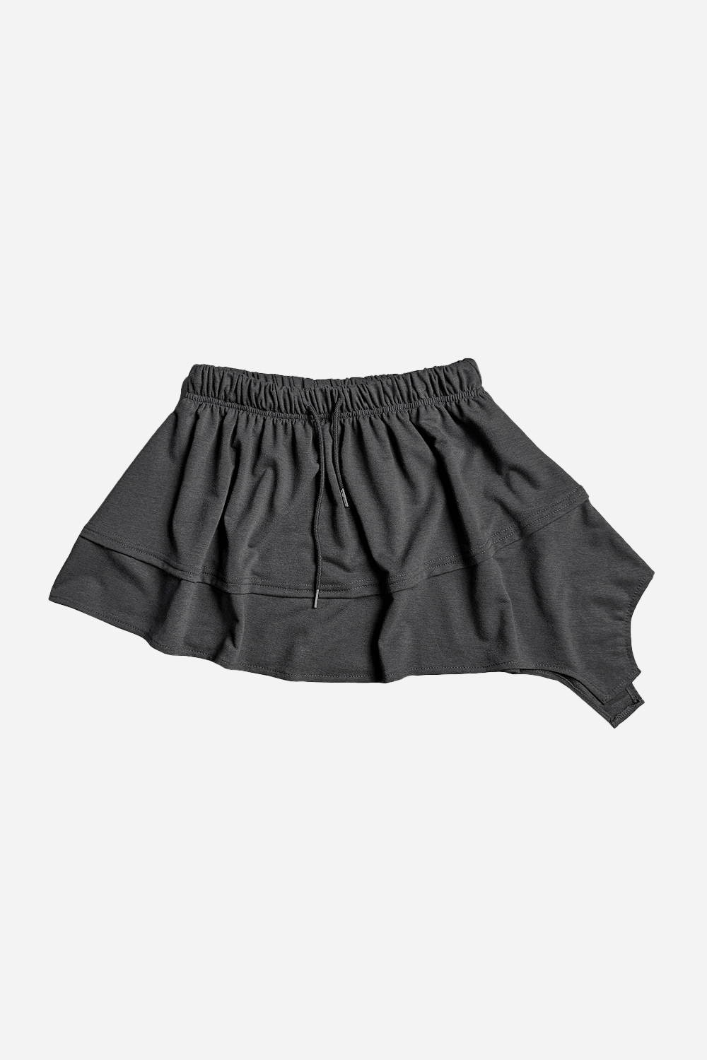 LAYERED CUT-OFF SKIRT