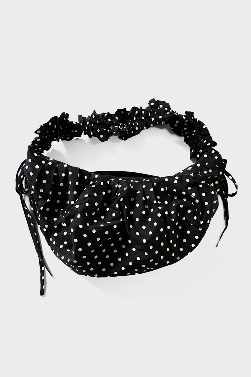 DOT SHIRRING BAG
