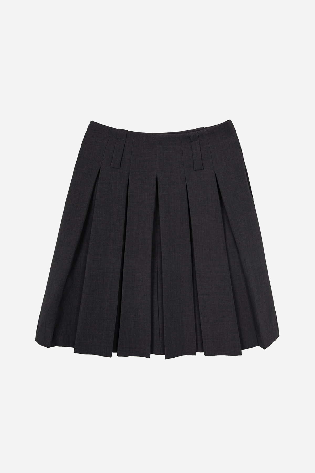 MIDI PLEATED SKIRT