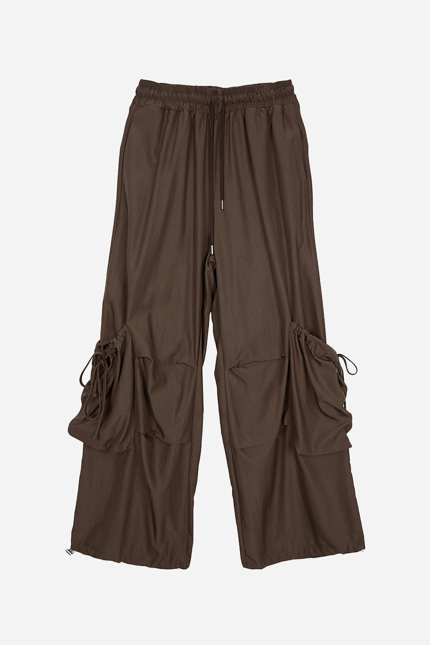 TIE DETAIL CARGO PANTS