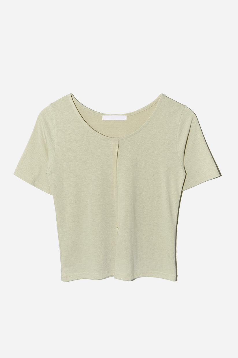 RAYON SLIT TEE