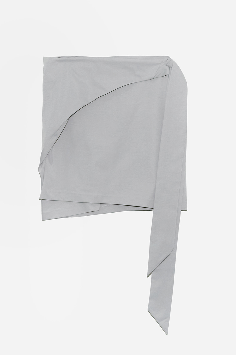 WRAP DRAPE SKIRT