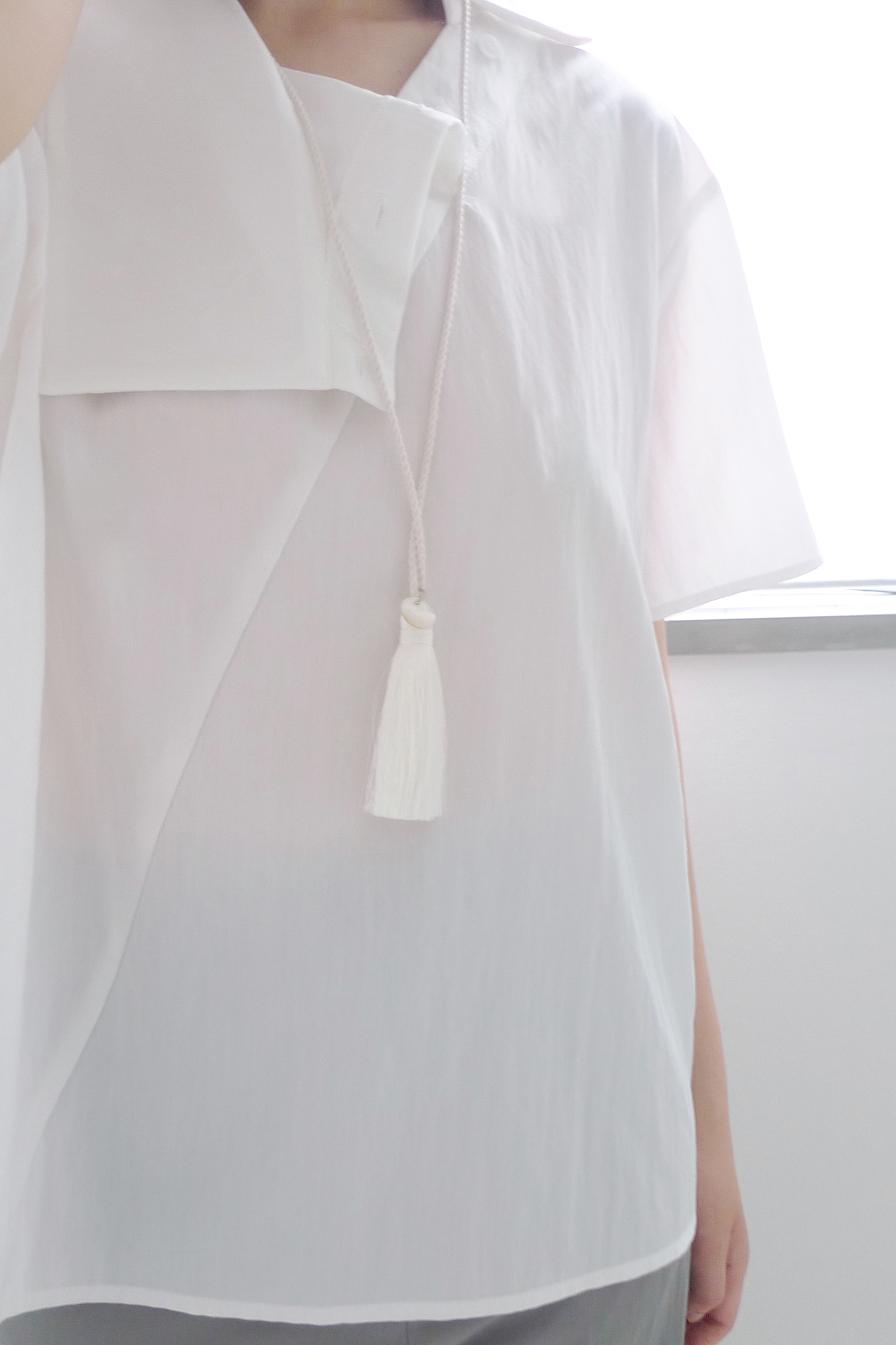DROP TASSEL NECKLACE