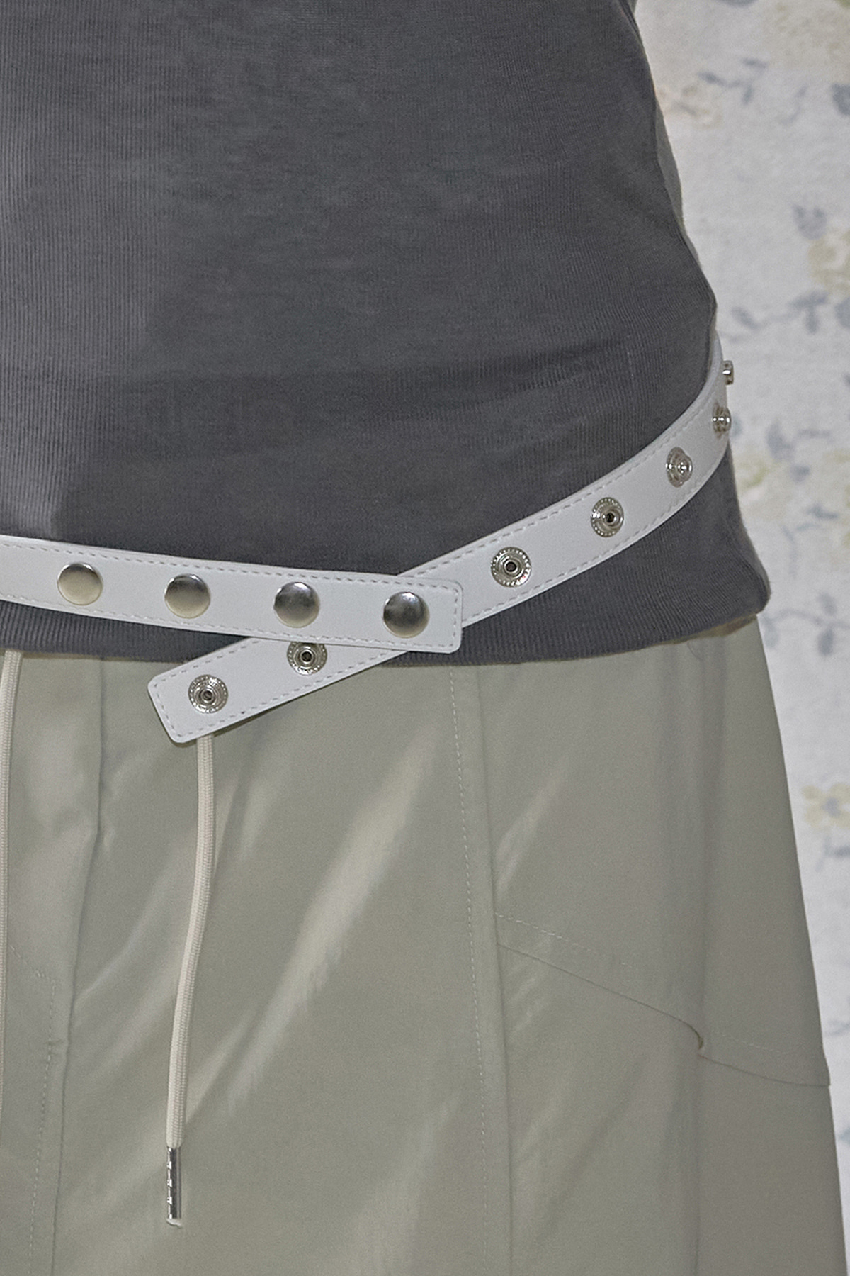 SNAP BUTTON BELT