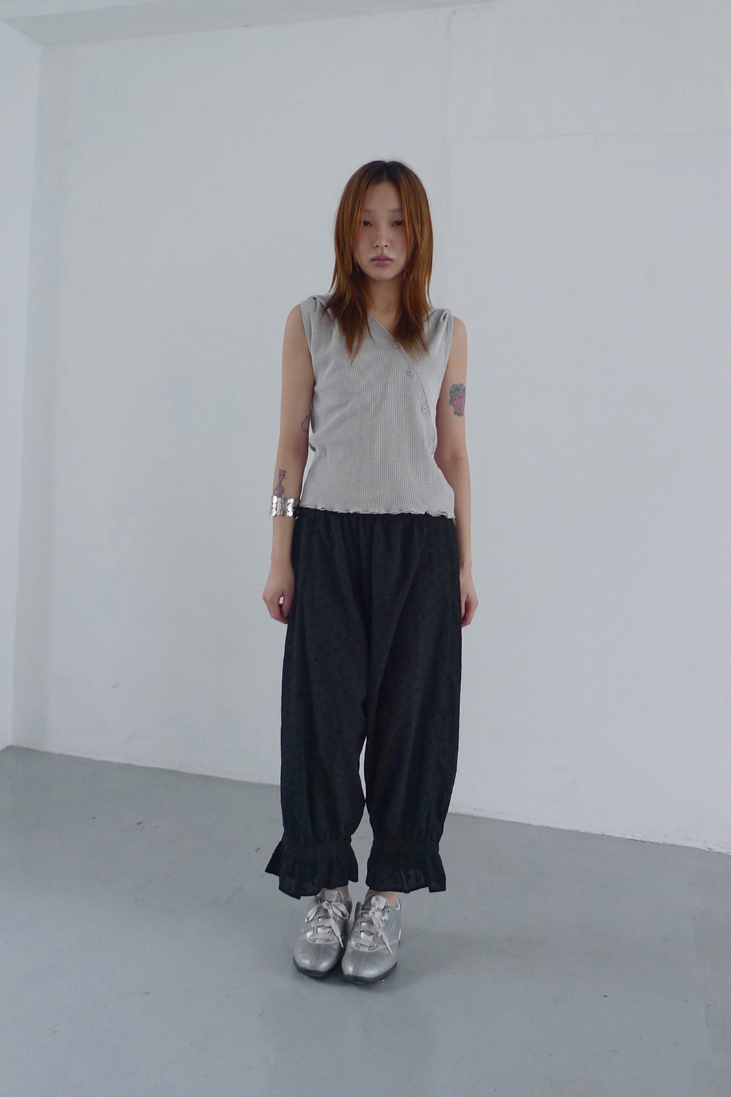 POM POM FRILL PANTS