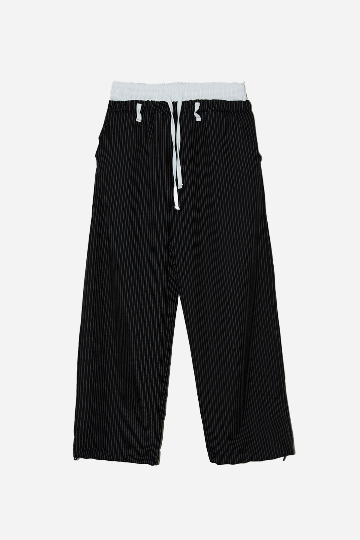 TWO-WAIST BANDING SLACKS
