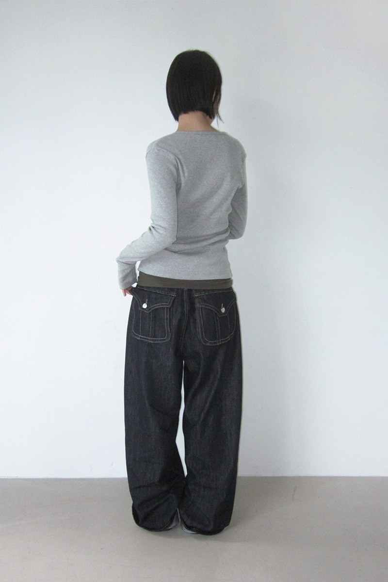 FOLD NON-FADE JEANS