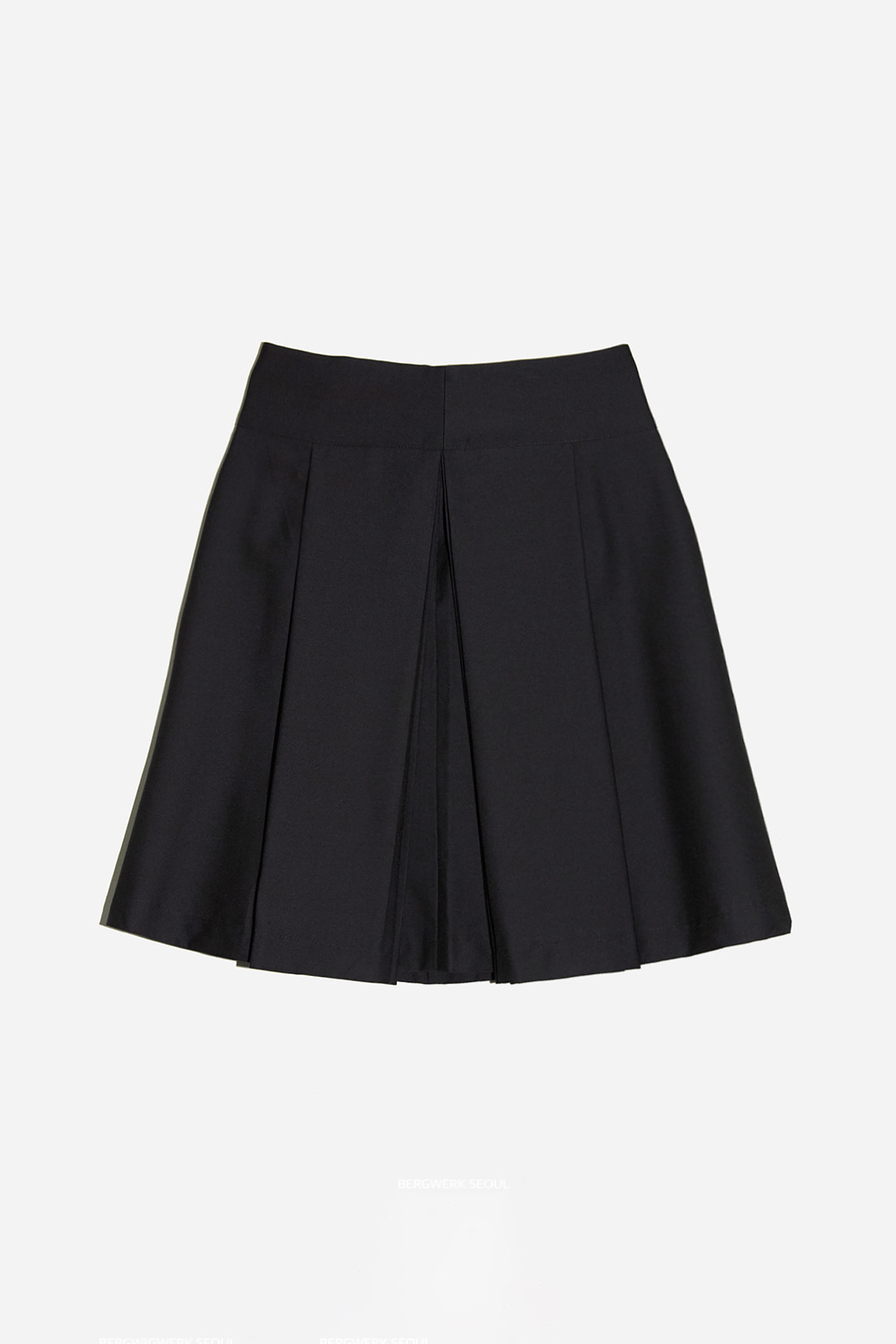 MIDI PLEATS SHIRRING SKIRT