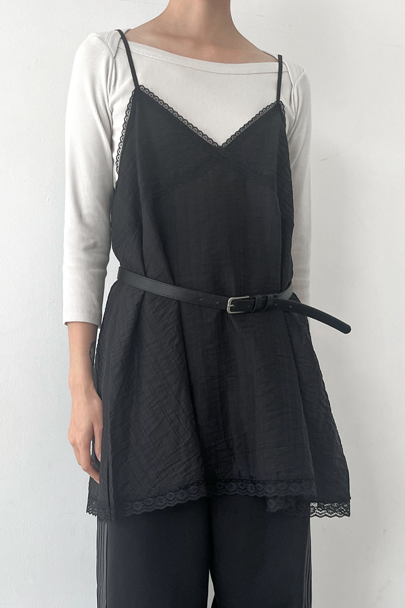 BUSTIER SLIP DRESS