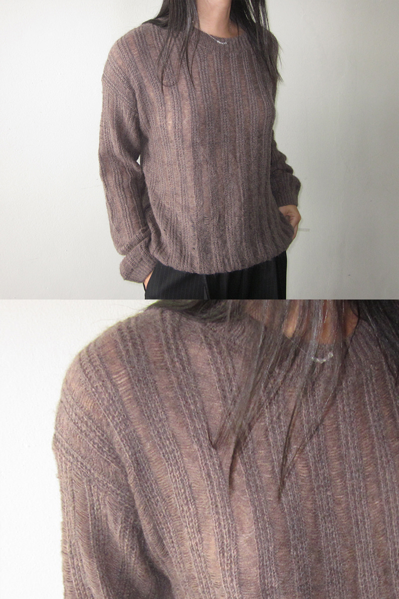 SOFT HAZE RIB KNIT