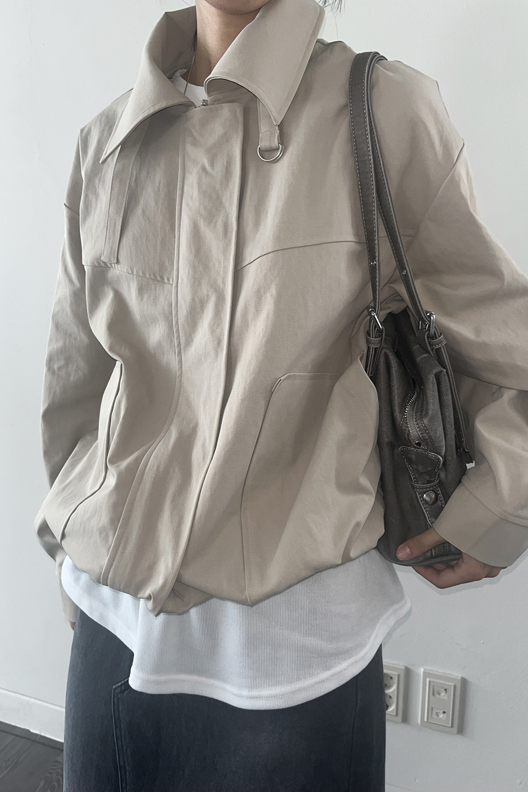 CLASSIC BELT BLOUSON