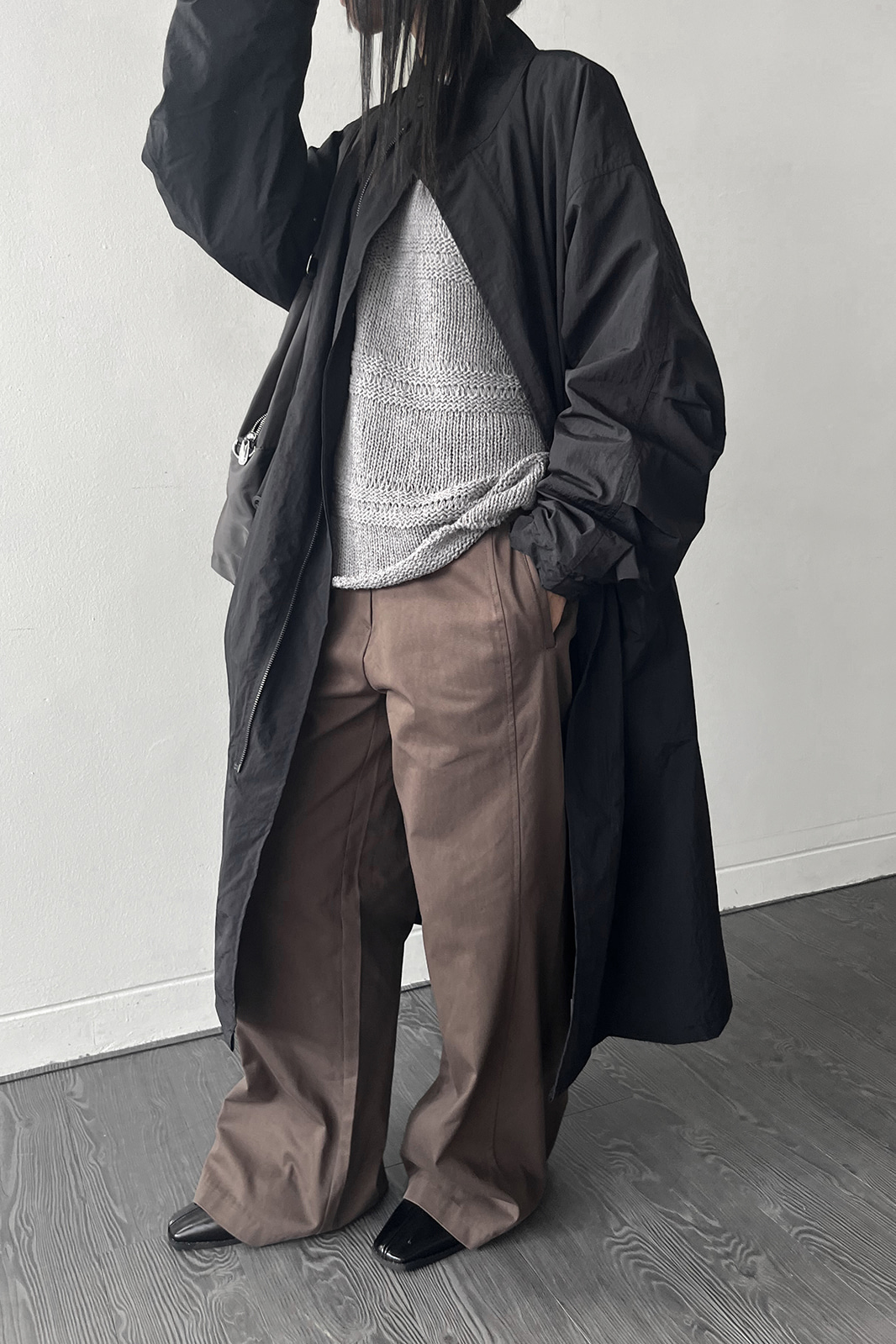 NYLON LONG SAFARI JUMPER
