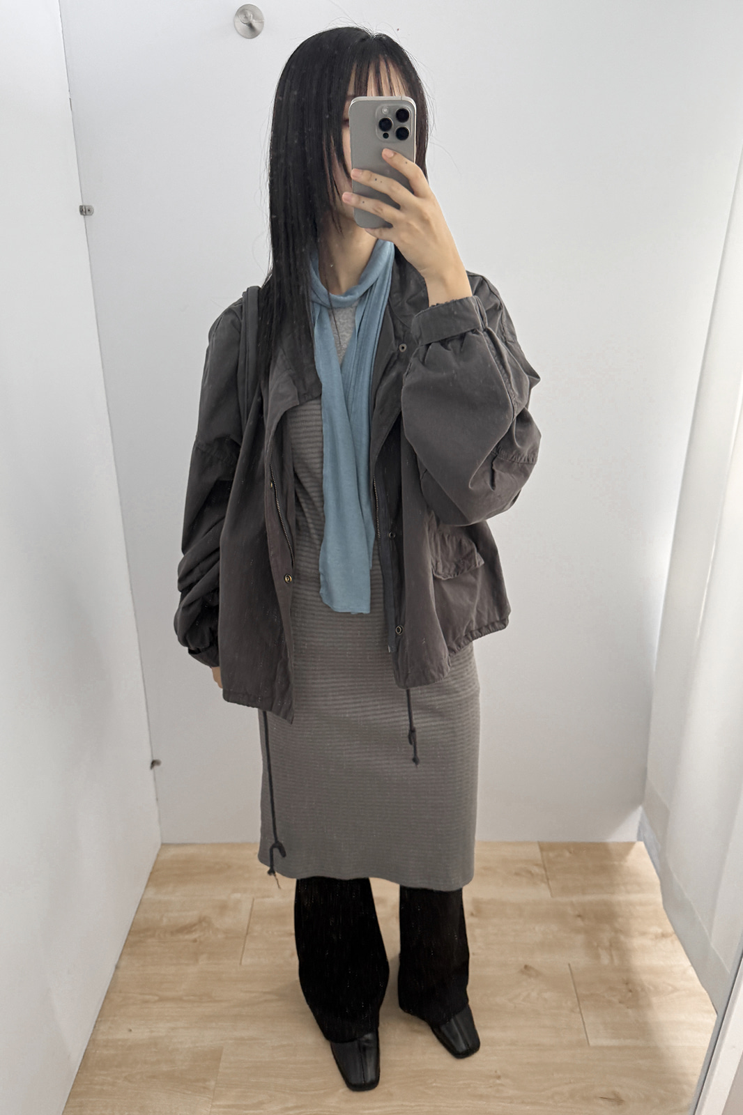 FLOW LONG SCARF